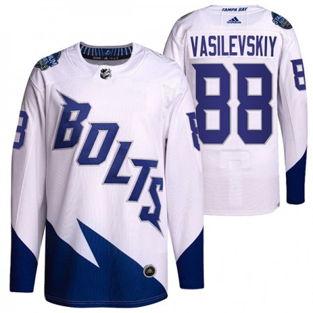 Herren Eishockey Tampa Bay Lightning Trikot Andrei Vasilevskiy 88 Adidas 2022 Stadium Series Authentic